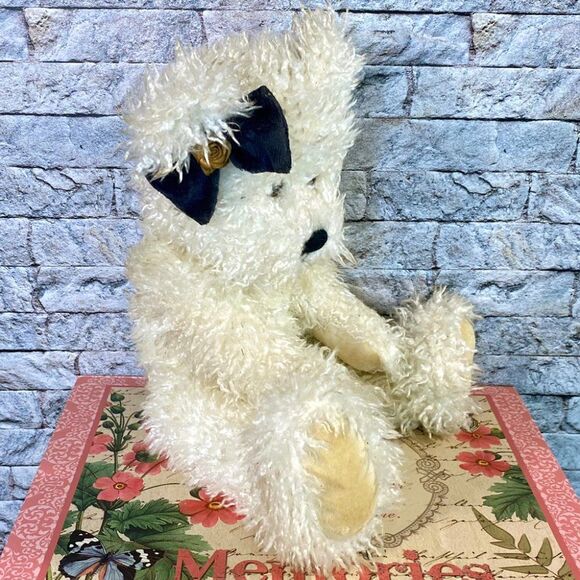 Boyds Bears J. B. Bean White Stuffed Bear Series 1990 - 2000 - Picture 3 of 6